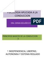 Psicología Aplicada A La Conducción