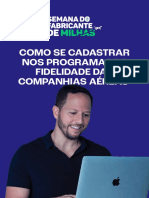 COMO SE CADASTRAR EM PROGRAMAS DE FIDELIDADE