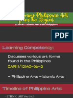 Copy of CONPHILARTS LESSON 3 ISLAMIC ARTS