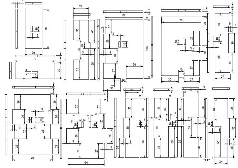 Toothbrush Holder Parts Drawing For Portfolio | PDF | Échecs