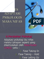 psikologis nifas