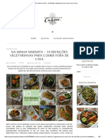 Na Minha Marmita - 10 Refeições Vegetarianas para Comer Fora de Casa PDF