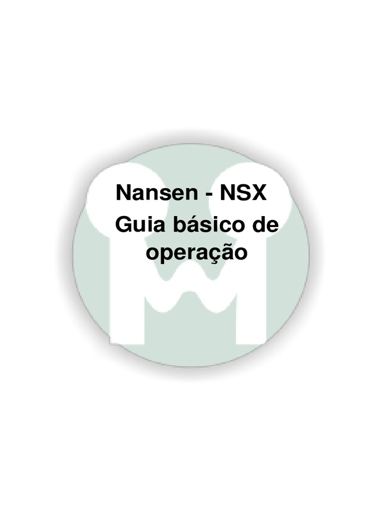 Guia de Operação do Medidor NSX 324i | PDF | Comunicação | Informação