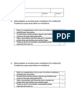 Exame 5º Primaria ECOSISTEMAS EN GALEGO