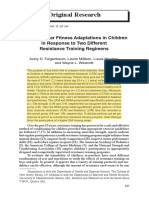 Muscular Adaptation Childre Faigenbaum (2005) PES PDF