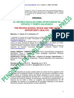 Recreo Saludable Martinez (InPress) RIMCAFD PDF