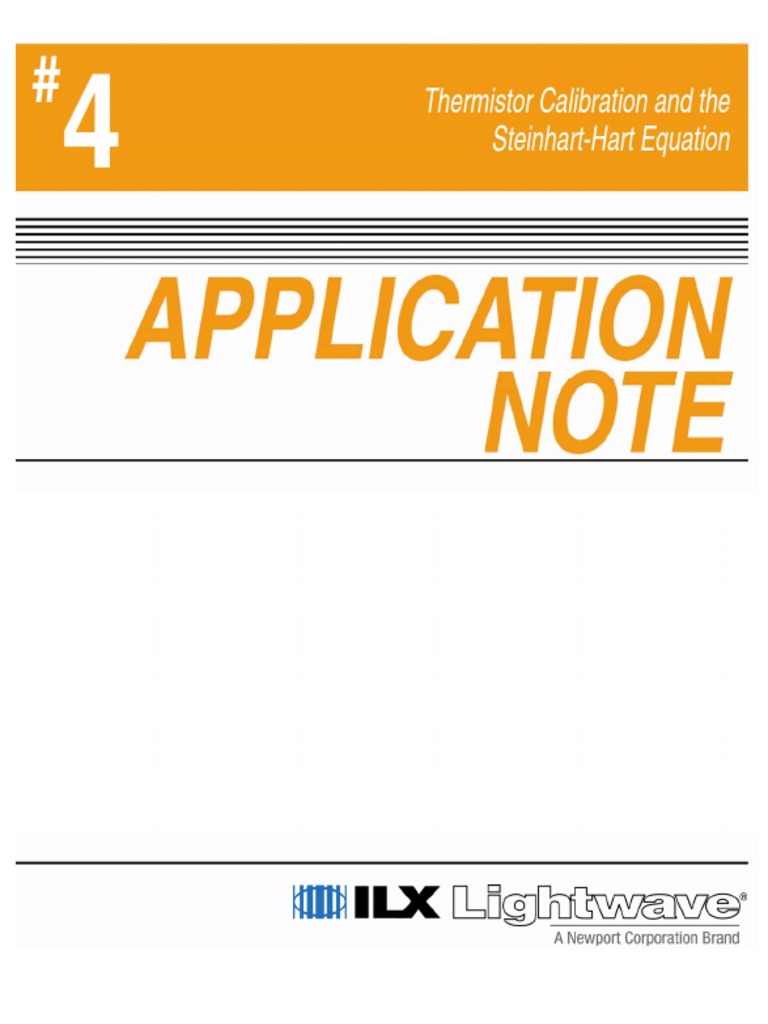 AN04_Thermistor_Calibration_IX PDF Diode Laser