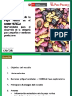 SSE - Mercado Local Papa Nativa - HORECA Lima PDF
