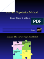 Harvard Negotiation Method Part I