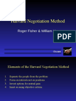 Harvard Negotiation Method Part II