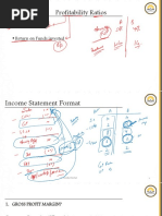 Profitability Turnover Ratios