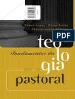 Resumo Fundamentos Da Teologia Pastoral Nivea Lopes Persio Gomes de Deus Edson Lopes
