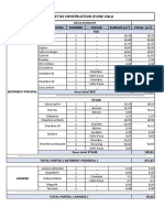 Devis Estimatif