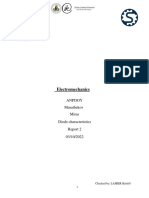 Diode Characteristics Report