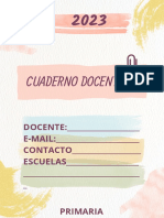 Cuaderno Docente PRIMARIA 2023. Lucy