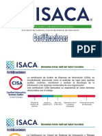 Certificaciones de ISACA