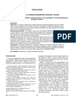 Manfredini Et Al 2016 Orthodontics Is TM PDF