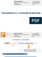Tema-Problema 2.3 - A Construção Da Democracia