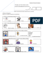 Evaluacion El Diente Desobediente de Rociolectura Domicialiaria