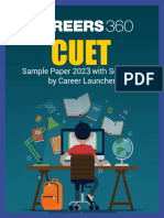 CUET Sample Paper With Solutions by Career Launcher - kwUACmw
