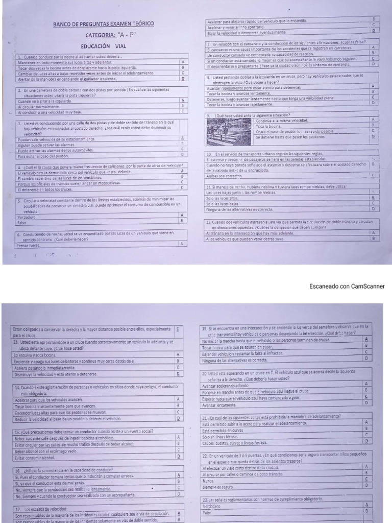 ¡Las Preguntas Más Difíciles Del Examen Teórico! ¿Estás Preparado? - k0sy9e6