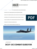 DCS F-15C Combat Guide For Beginners PDF