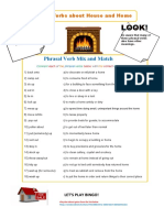 Phrasal Verbs About House and Home CLT Communicative Language Teaching Resources Conv - 122048