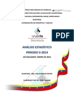 InformeEstadisticoII 2014 PDF