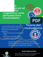 Períodos Sensibles en El Desarrollo Cognitivo Una Perspectiva Mutualista