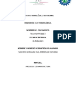 Resumen Unidad 3 Procesos