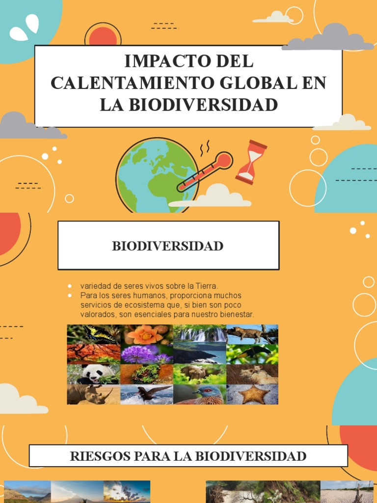 Impacto del Calentamiento Global en Biodiversidad | PDF