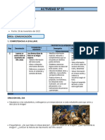 Semana 3 Noviembre - Diciembre