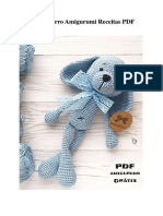 Receita Cachorro Amigurumi Crochê PDF