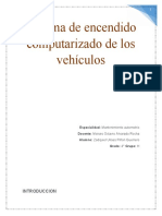 Sistema de Encendido Computarizado de Los Vehículos