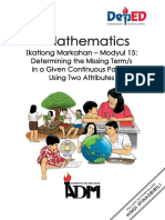 Math2 - Quarter3 - Mod15 - Determining The Missing Terms - v2 PDF