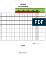 Format DAFTAR HADIR GURu