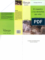 Meirieu 2004-El Maestro y Los Derechos Del Niño