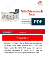 Taller Unidad II Valorización de Bonos 2023