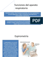 Pruebas Funciones Del Aparato Respiratorio Expo