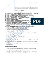 SAP FSCD Sample Resume 3