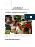 La Socialización-Concepto