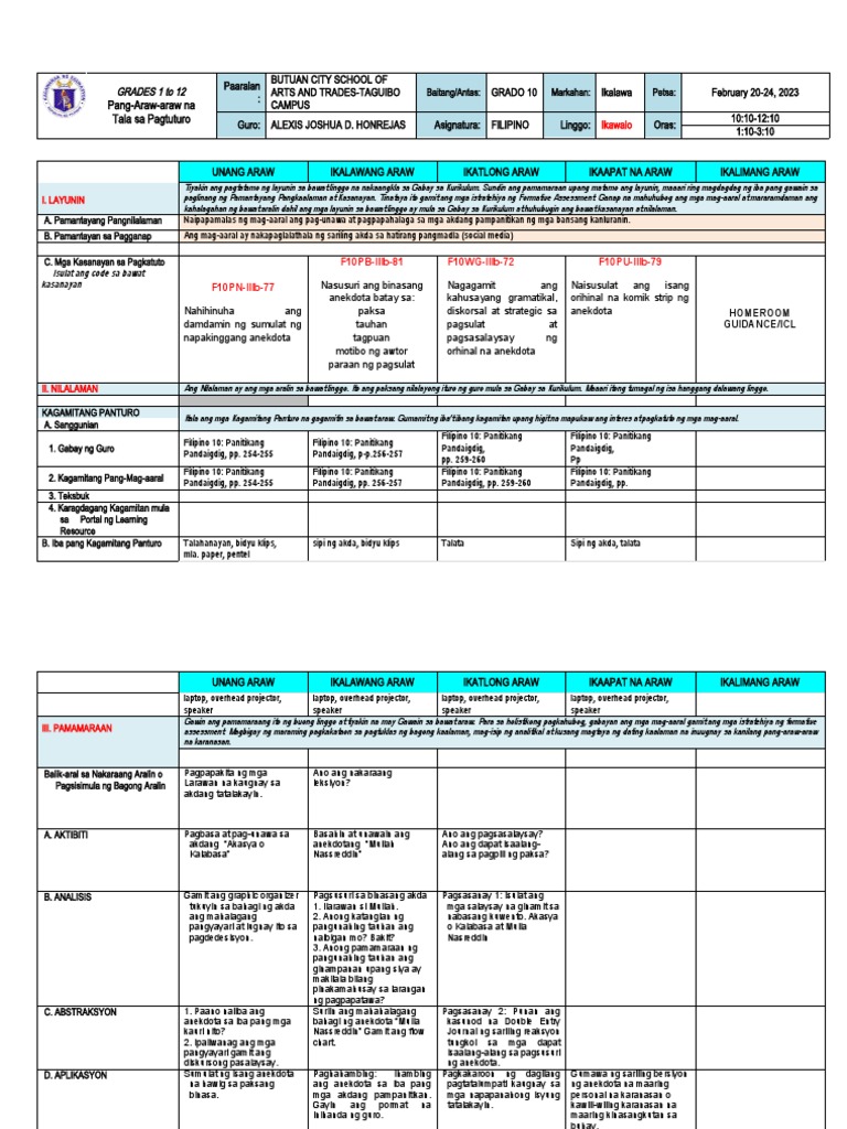 3rd - Week 2 | PDF