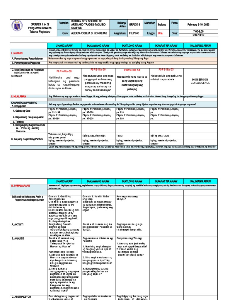 3rd - Week 1 | PDF
