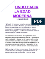 El mundo hacia la Edad Moderna: expansión del comercio y capitalismo mercantil