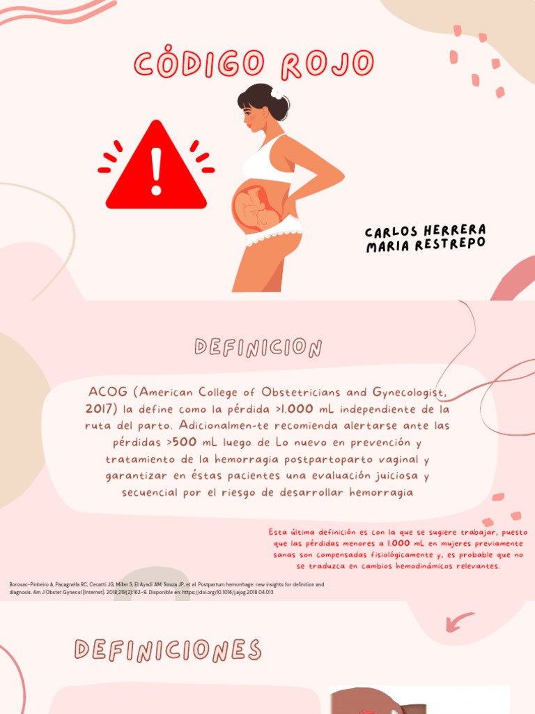 Manejo de Hemorragia Postparto | PDF