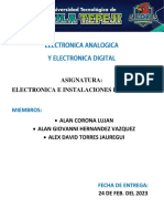 Reporte de Instalaciones Electricas