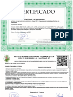 Certificado NR 10 João Pedro