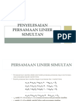 MetNum4-Penyelesaian Persamaan Linier Simultan Baru