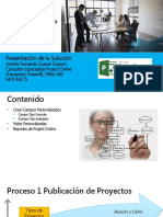 Presentación Procesos Project OnLine