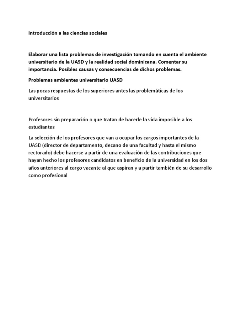 Introducción A Las Ciencias Sociales | PDF